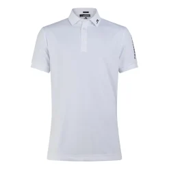 J.Lindeberg Pikétröjor Herr-Tour Tech Reg Fit Golf Polo Vit White
