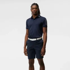 J.Lindeberg Pikétröjor Herr-Tour Tech Reg Fit Golf Polo Blå JL Navy