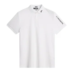 J.Lindeberg Pikétröjor Herr-Tour Tech Slim Fit Polo Vit White