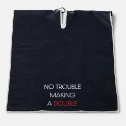 Bogeys & Birdies Handdukar-Tour Towel Black No Trouble