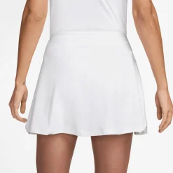 Nike Skorts & Kjolar-Tour W Dri-Fit Mid-Rise Vit White-Black