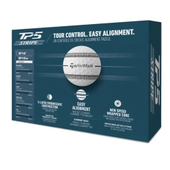 TaylorMade Tourbollar-TP5 Stripe White-Stripe