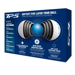 TaylorMade Tourbollar-TP5 Vit White