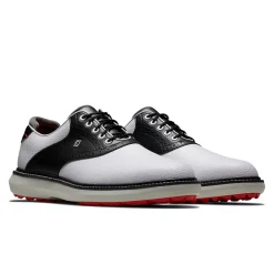 FootJoy Herrskor-Traditions White-Black-Grey