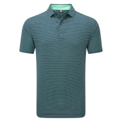 FootJoy Pikétröjor Herr-Triple Pinstripe Blå Navy