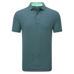 FootJoy Pikétröjor Herr-Triple Pinstripe Blå Navy