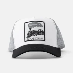 Bogeys & Birdies Kepsar-Trucker Board My Bogey Train Vit Grå Svart White/Grey/Black