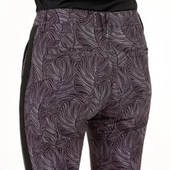 Func Factory Byxor Dam-TRUE Black Print (820)