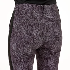 Func Factory Byxor Dam-TRUE Black Print (820)