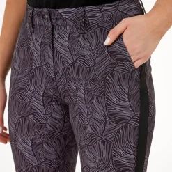 Func Factory Byxor Dam-TRUE Black Print (820)