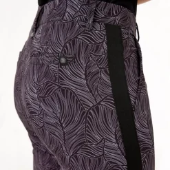 Func Factory Byxor Dam-TRUE Black Print (820)