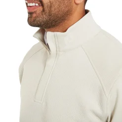 FootJoy Tröjor Herr-Ts Ottoman Midlayer Beige Stone