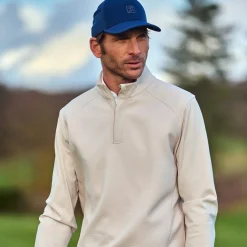 FootJoy Tröjor Herr-Ts Ottoman Midlayer Beige Stone