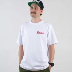 The Gimme Tour Pikétröjor Herr-T-Shirt Play Blades Vit White