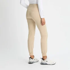 Röhnisch Byxor Dam-Twill Stretch Pull On Pant Beige Safari