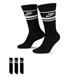 Nike Strumpor Herr-U Nk Nsw Everyday Essential Cr Svart Black-White