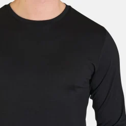 Ivanhoe Tröjor Herr-Underwool Long Sleeve Svart Svart (015)