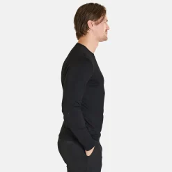 Ivanhoe Tröjor Herr-Underwool Long Sleeve Svart Svart (015)