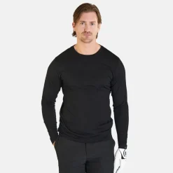 Ivanhoe Tröjor Herr-Underwool Long Sleeve Svart Svart (015)
