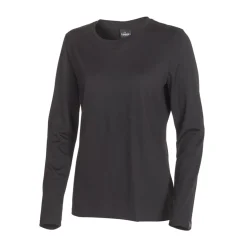 Ivanhoe Tröjor Dam-Underwool Merino Long Sleeve Svart Svart (015)