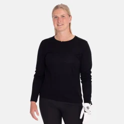 Ivanhoe Tröjor Dam-Underwool Merino Long Sleeve Svart Svart (015)