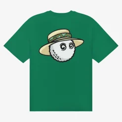 Malbon Golf Pikétröjor Herr-Vacation Club SS Tee Kelly Green