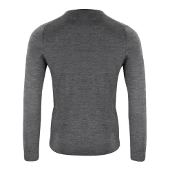 Cutter & Buck Tröjor Herr-Vernon V-Neck Merino Grå Antracite (955)