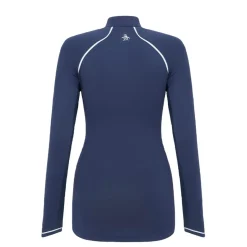 Original Penguin Tröjor Dam-Veronica 1/4 Zip Blå Navy (417 BlackIris)