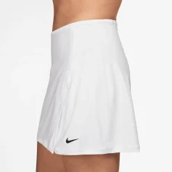 Nike Skorts & Kjolar-Victory W Dri-Fit Mid-Ri Vit White-Black