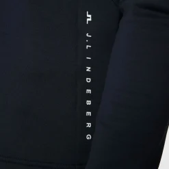 J.Lindeberg Tröjor Herr-Vinnie Quarter Zip Mid Layer Blå JL Navy