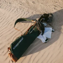 Bogeys & Birdies Pencilbagar-Vintage Sunday Carry Bag Grön Vit Grön/Vit