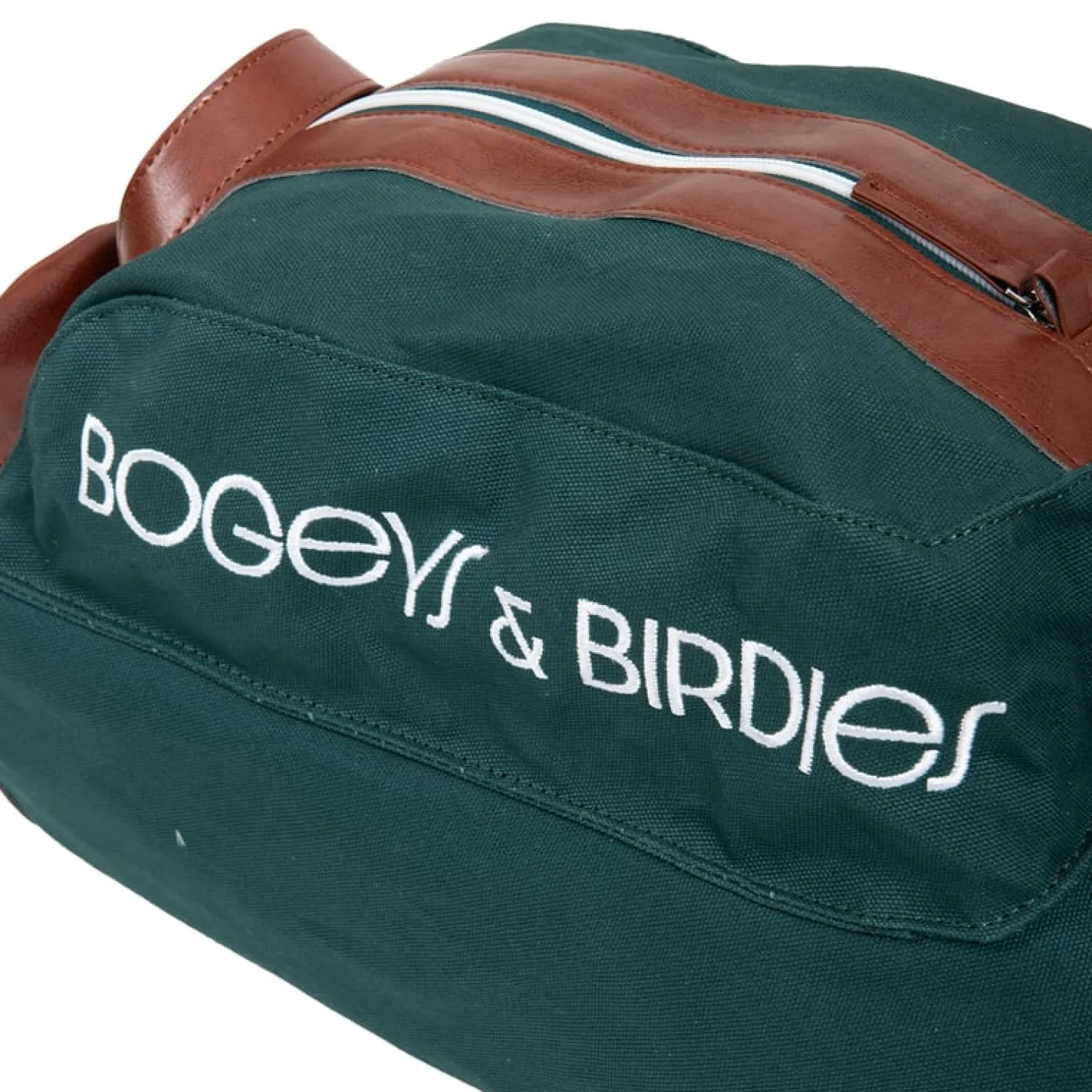 Bogeys & Birdies Pencilbagar-Vintage Sunday Carry Bag Grön Vit Grön/Vit