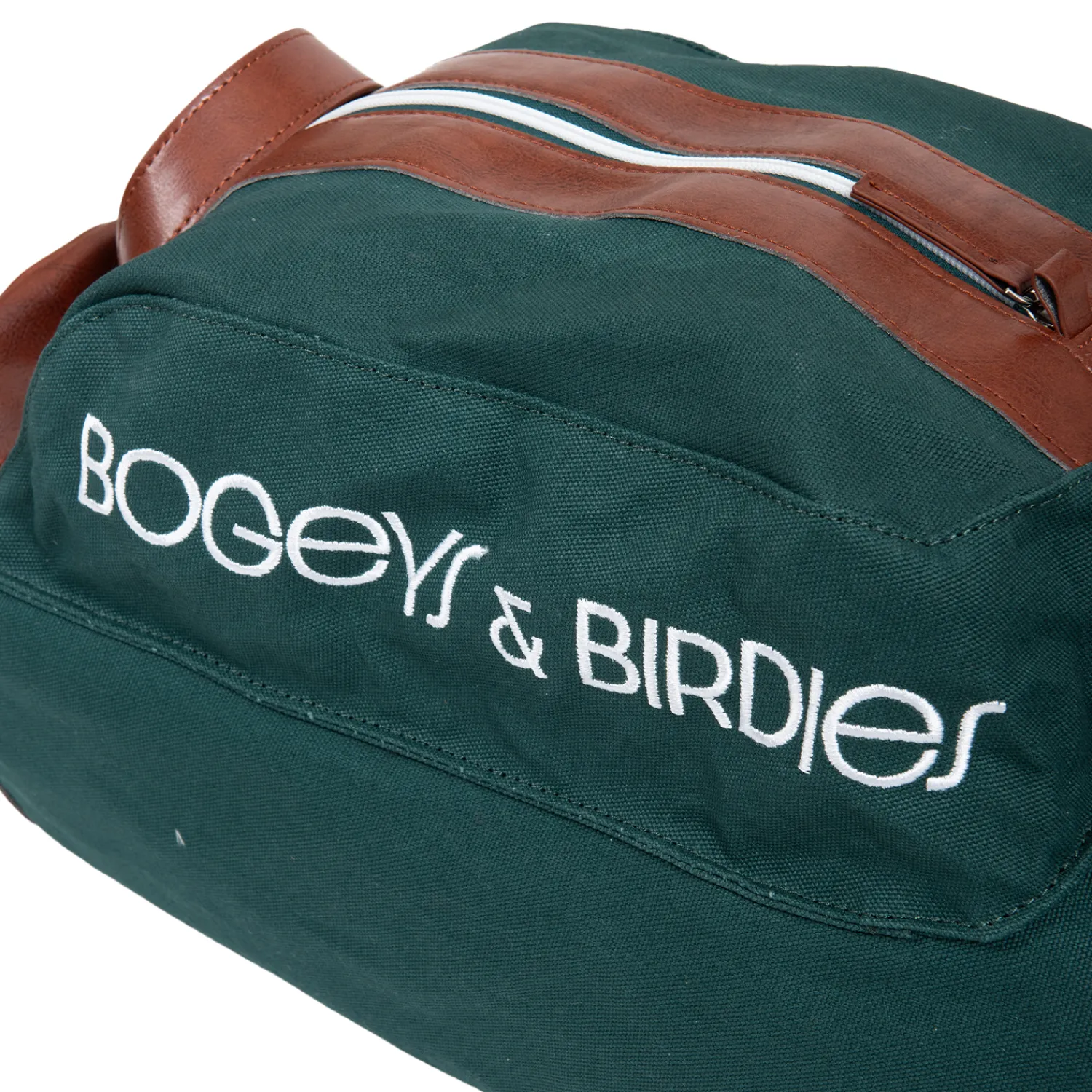 Bogeys & Birdies Pencilbagar-Vintage Sunday Carry Bag Grön Vit Grön/Vit