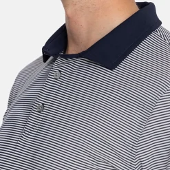 Cutter & Buck Pikétröjor Herr-Virtue Polo Stripes Blå Navy (580)