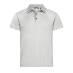 Cutter & Buck Pikétröjor Herr-Virtue Polo Stripes Silver Silver (94)
