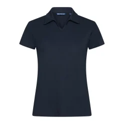 Cutter & Buck Pikétröjor Dam-Virtue Polo V-Neck Blå Navy (580)