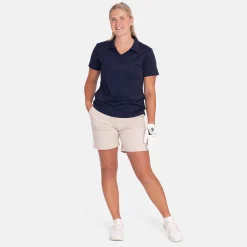 Cutter & Buck Pikétröjor Dam-Virtue Polo V-Neck Blå Navy (580)