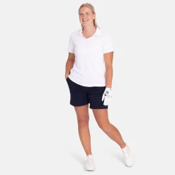 Cutter & Buck Pikétröjor Dam-Virtue Polo V-Neck Vit Vit (00)