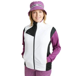 Abacus Västar Dam-W Ardfin Softshell Vest Vit 230-White-Black