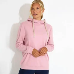 Abacus Tröjor Dam-W Banff Hoodie 879-Dusty-Pink
