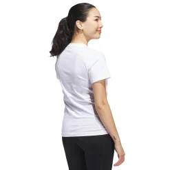 Adidas Pikétröjor Dam-W Blank T Vit White