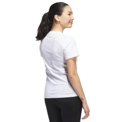 Adidas Pikétröjor Dam-W Blank T Vit White