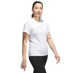 Adidas Pikétröjor Dam-W Blank T Vit White