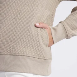 Puma Tröjor Dam-W Boulder 1/2 Snap Pullover Ice-Coffee