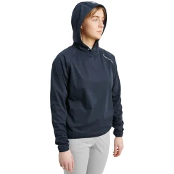 Abacus Regnjackor Dam-W Bounce Waterproof Hoodie Blå 300-Navy