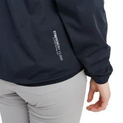 Abacus Regnjackor Dam-W Bounce Waterproof Hoodie Blå 300-Navy