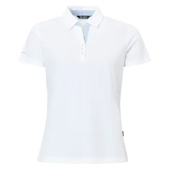 Abacus Pikétröjor Dam-W Bovey Drycool Vit 100-White