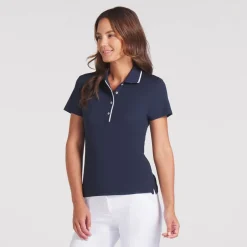 Puma Pikétröjor Dam-W Cloudspun Bridges Ss Deep-Navy