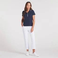 Puma Pikétröjor Dam-W Cloudspun Bridges Ss Deep-Navy