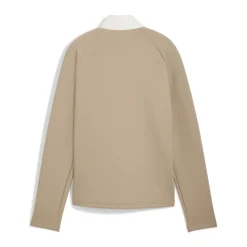 Puma Jackor Dam-W Cloudspun Fleece Hybrid Warm-White-Ice-Coffee